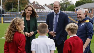 Royal visit to AMT Headingley Stadium